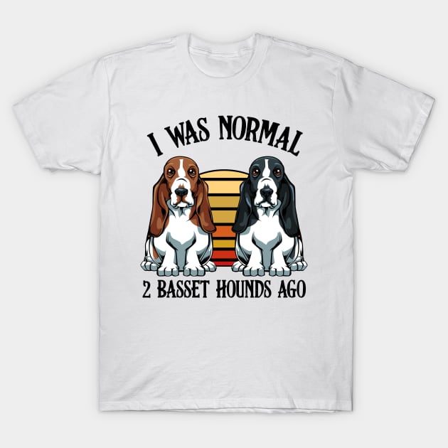 Basset Hound T-Shirt by Lumio Gifts